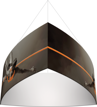 Picture of Convex Triangle (Shield) Formulate Master 3D Hanging Structure