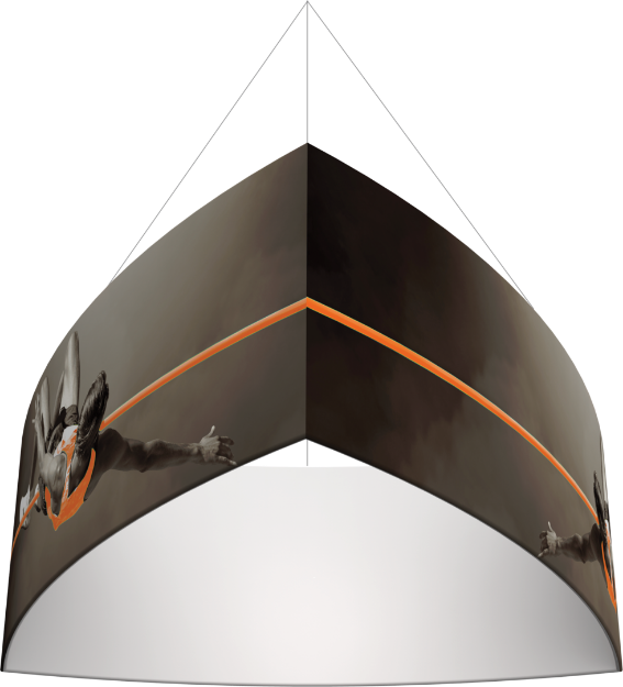 Picture of Convex Triangle (Shield) Formulate Master 3D Hanging Structure