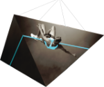 Picture of Four Sided Pyramid Formulate Master 3D Hanging Structure