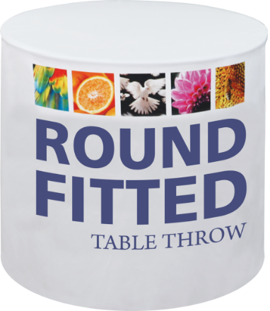 Picture of Round Premium Dye Sub Table Throw