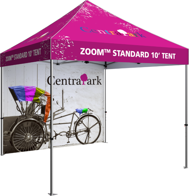 Picture of Zoom Economy and Standard 10 Popup Tent Full Wall Only