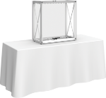 Picture of Embrace 2.5ft Backlit Tabletop Push-Fit Tension Fabric Display