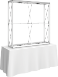 Picture of Embrace 5ft Backlit Tabletop Push-Fit Tension Fabric Display