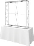Picture of Embrace 5ft Backlit Tabletop Push-Fit Tension Fabric Display