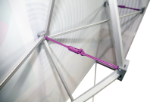 Picture of Hopup 5ft Straight Square Tabletop Tension Fabric Display