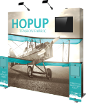 Picture of Hopup 7.5ft Full Height Tension Fabric Backwall and Accessory Kit 01