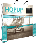 Picture of Hopup 7.5ft Full Height Tension Fabric Backwall and Accessory Kit 01