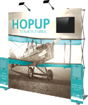 Picture of Hopup 7.5ft Full Height Tension Fabric Backwall and Accessory Kit 01