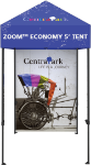 Picture of Zoom Economy 5 Popup Tent Full Wall
