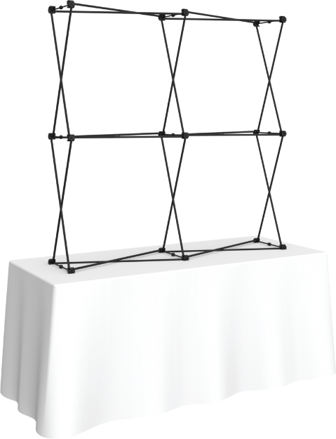 Picture of Xclaim 5ft Tabletop Fabric Popup Display Frame