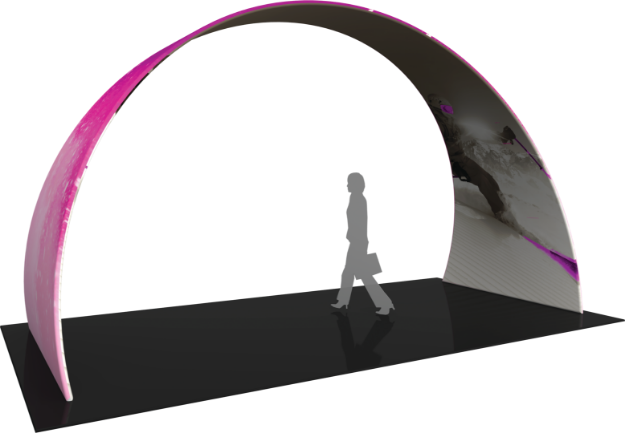 Picture of Formulate 20ft Arch 03 Tension Fabric Structure