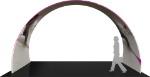Picture of Formulate 20ft Arch 03 Tension Fabric Structure
