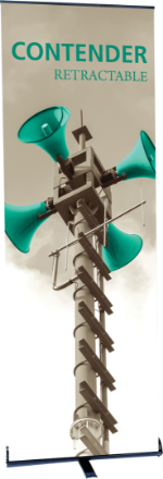Picture of Contender Mini Retractable Banner Stand