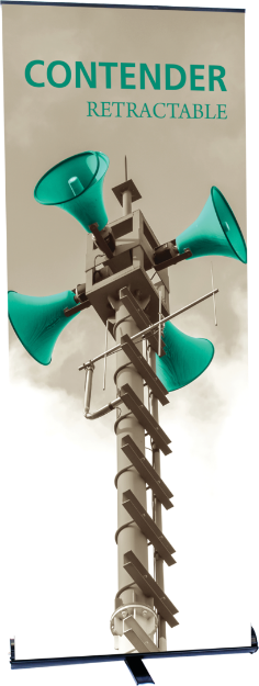 Picture of Contender Standard Retractable Banner Stand