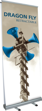 Picture of Dragon Fly Retractable Banner Stand