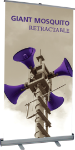 Picture of Giant Mosquito Retractable Banner Stand