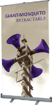 Picture of Giant Mosquito Retractable Banner Stand