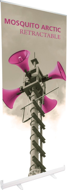 Picture of Mosquito Arctic Retractable Banner Stand