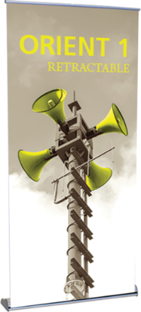 Picture of Orient 1000 Retractable Banner Stand