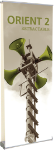 Picture of Orient 800 Double Sided Retractable Banner Stand
