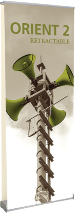 Picture of Orient 800 Double Sided Retractable Banner Stand