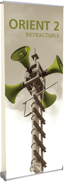 Picture of Orient 800 Double Sided Retractable Banner Stand