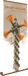 Picture of Orient Organic 850 Retractable Banner Stand