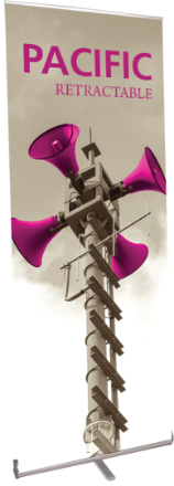 Picture of Pacific 800 Retractable Banner Stand
