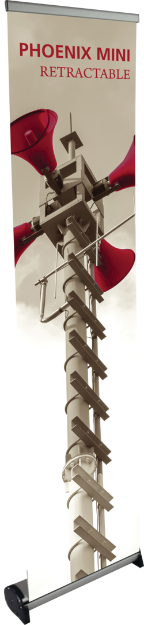 Picture of Phoenix Mini Full Height Retractable Banner Stand