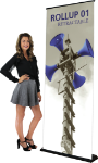 Picture of Rollup Retractable Banner Stand