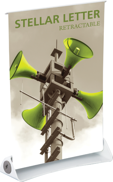 Picture of Stellar Letter Retractable Banner Stand