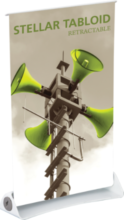 Picture of Stellar Tabloid Retractable Banner Stand