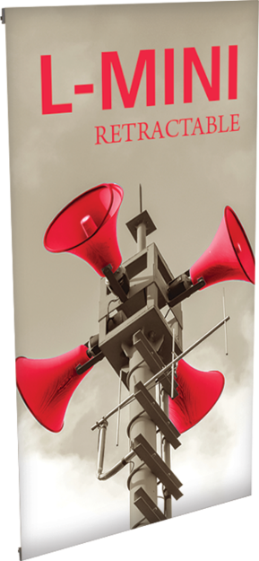 Picture of L-Mini Spring Back Banner Stand