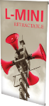 Picture of L-Mini Spring Back Banner Stand