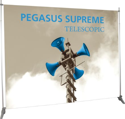 Picture of Pegasus Supreme Telescopic Banner Stand