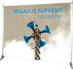 Picture of Pegasus Supreme Telescopic Banner Stand