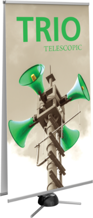 Picture of Trio 2 Telescopic Banner Stand