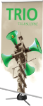 Picture of Trio 2 Telescopic Banner Stand