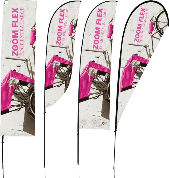 Picture of Zoom Flex - Extra Large Flag