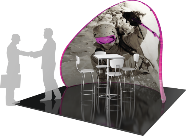 Picture of Formulate Chip-Shaped Wall Tension Fabric Structure