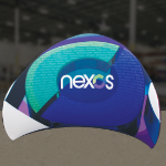 Picture of Formulate Chip-Shaped Wall Tension Fabric Structure