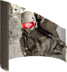 Picture of Formulate C-Shaped Wall Tension Fabric Structure