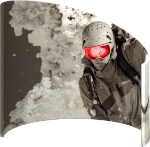 Picture of Formulate C-Shaped Wall Tension Fabric Structure