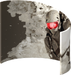 Picture of Formulate C-Shaped Wall Tension Fabric Structure