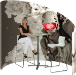 Picture of Formulate C-Shaped Wall Tension Fabric Structure