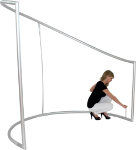 Picture of Formulate C-Shaped Wall Tension Fabric Structure