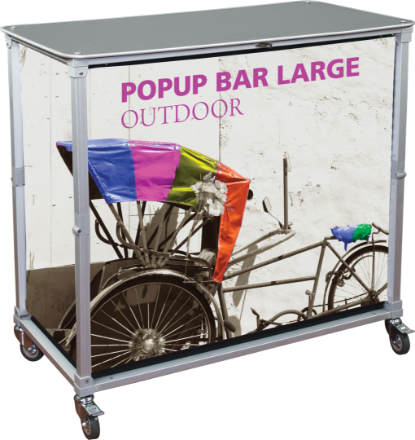 Picture of Portable Popup Bar Large