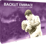 Picture of Embrace 10ft Backlit Full Height Push-Fit Tension Fabric Display