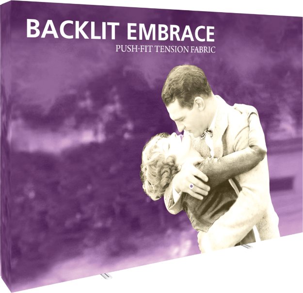 Picture of Embrace 10ft Backlit Full Height Push-Fit Tension Fabric Display