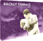 Picture of Embrace 10ft Backlit Full Height Push-Fit Tension Fabric Display